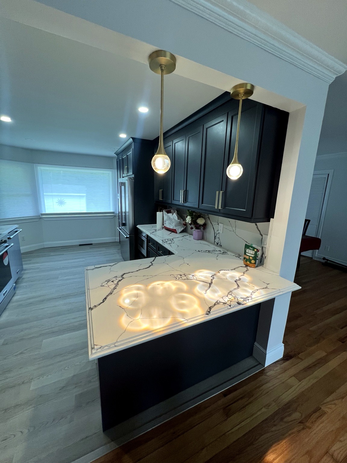 Finished home interior with quality details