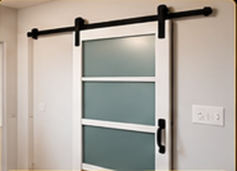Modern interior door installation